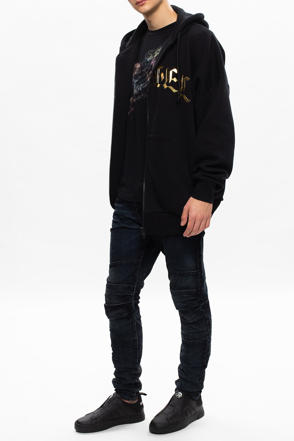 hoodie Yrs with logo Diesel - SchaferandweinerShops GB - Rag hoodie Yrs with logo Diesel - SchaferandweinerShops GB - Rag